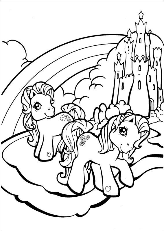Print My Little Pony kleurplaat